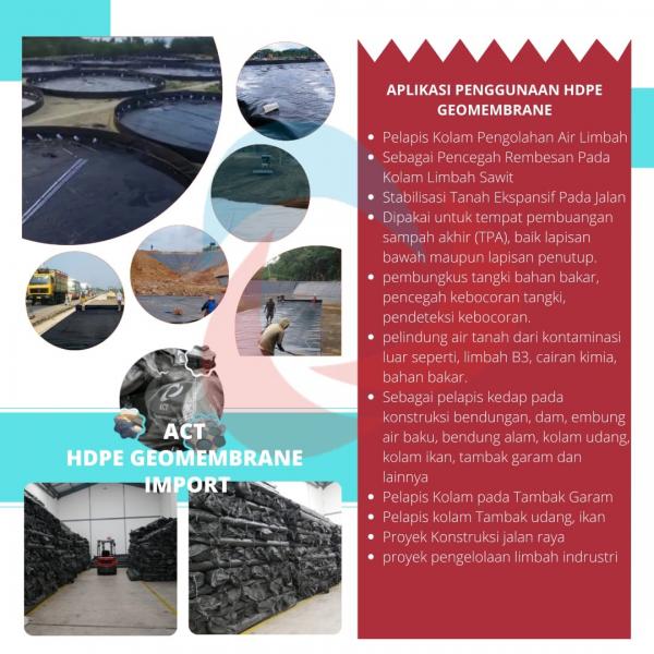 ACT HDPE Geomembrane Import